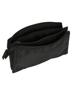 Trousse Fourre-Tout Triple Marvel Noir (22 x 12 x 3 cm) 2