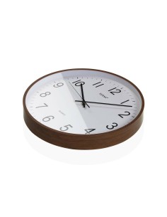 Horloge Murale Versa Plastique Quartz Bois MDF 5 x 35 x 35 cm 2