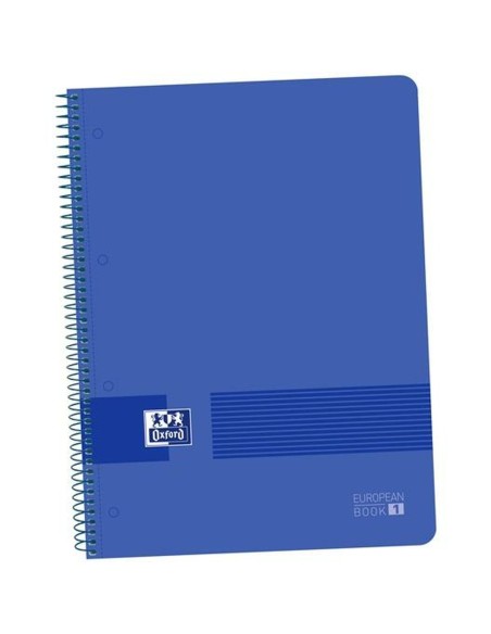 Cahier Oxford Live&Go Blue marine A4 A4+ 80 Volets 5 Pièces