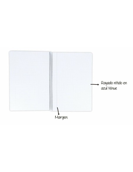 Cahier Oxford Multicouleur Din A4 80 Volets 21,5 x 31,5 cm 5 Pièces