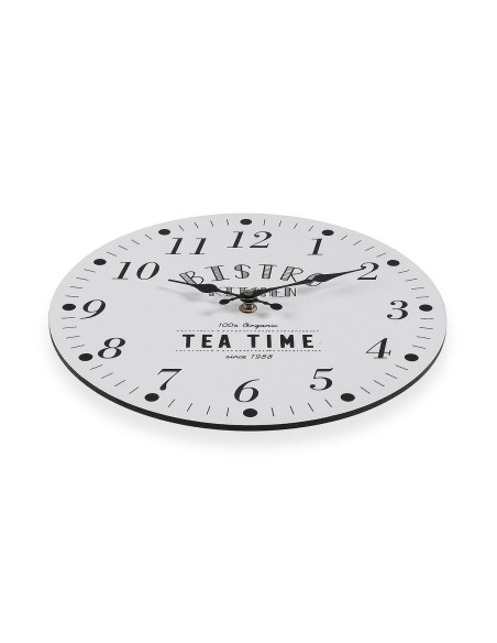 Horloge Murale Versa Gourmet Bois 4 x 30 x 30 cm