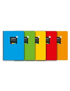 Cahier Lamela Multicouleur Din A4 5 Pièces 100 Volets