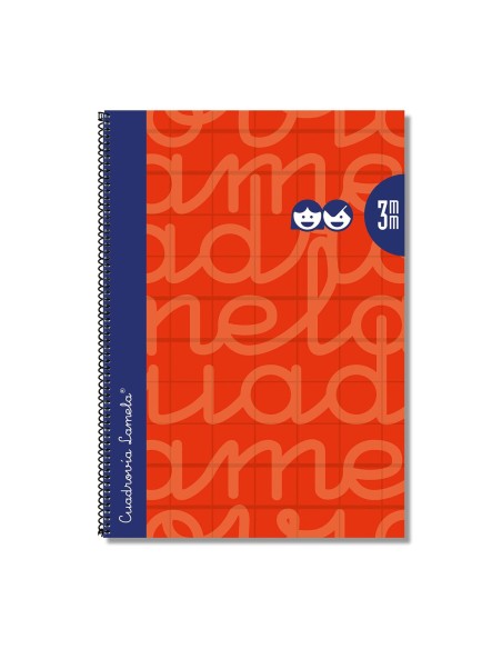 Cahier Lamela Rouge Din A4 5 Pièces 80 Volets