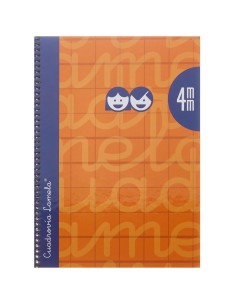 Cahier Lamela Orange quarto 5 Pièces 80 Volets