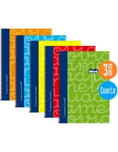 Cahier Lamela Multicouleur quarto 5 Pièces 80 Volets 2