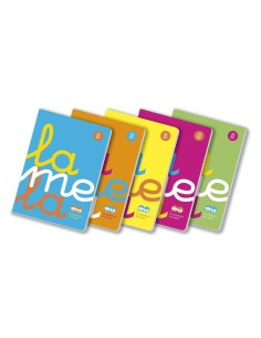 Carnet Lamela 50 Volets 5 Unités Feuilles quadrillées 90 gr A4 (5 Pièces)