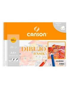 Bloc à dessin Canson Basik Lisse Microperforé