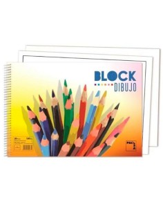 Bloc à dessin Pacsa 20 Volets 130 g/m² 33 x 23 cm Avec cadre