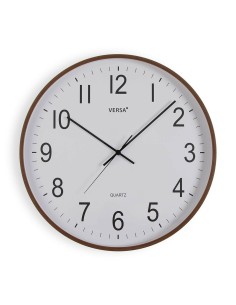 Horloge Murale Versa Plastique Quartz Bois MDF 5,2 x 50 x 50 cm