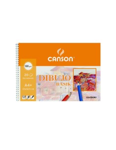 Bloc à dessin Canson Basik Avec cadre Microperforé 130 g/m²
