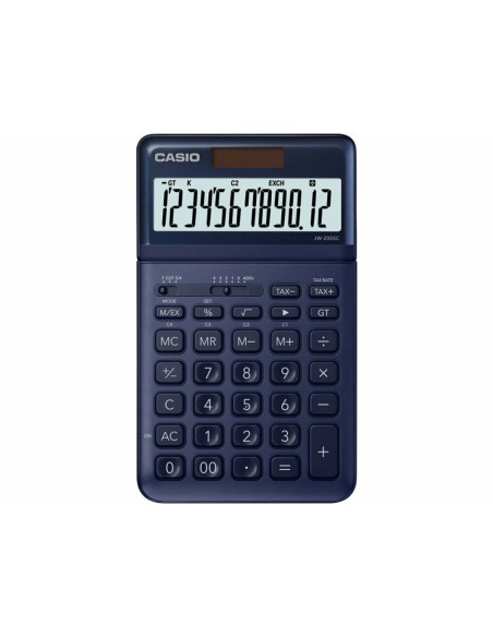 Calculatrice Casio JW-200SC-NY Bleu Plastique