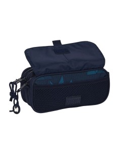 Trousse Fourre-Tout Triple Eckō Unltd. Peaks Blue marine (21,5 x 10 x 8 cm) 2