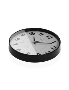 Horloge Murale Versa Blanc Plastique 4 x 30 x 30 cm 2