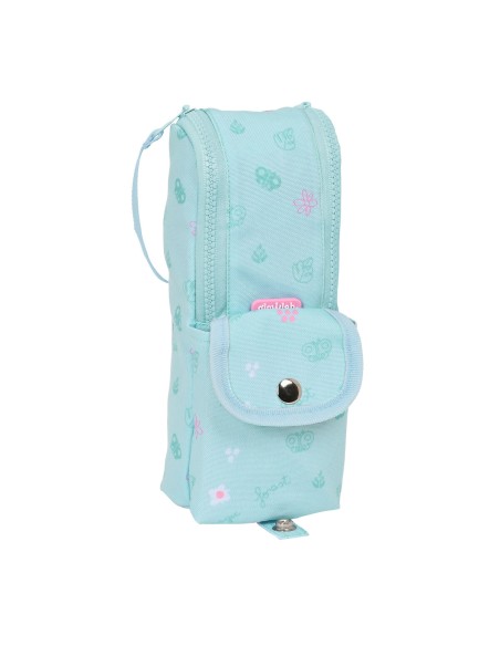 Trousse d'écolier Glow Lab Cute doll Bleu clair (6 x 21 x 6 cm)