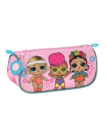Trousse d'écolier LOL Surprise! Glow girl Rose (20 x 8.5 x 8 cm)