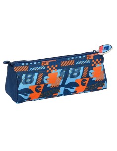 Trousse d'écolier Hot Wheels Speed club Orange Blue marine (21 x 8 x 7 cm) 2