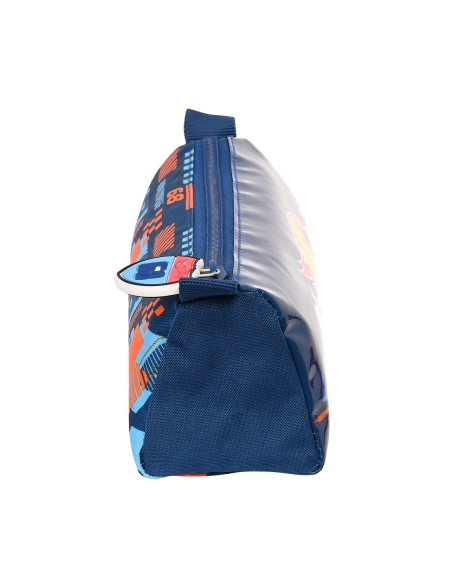 Trousse d'écolier Hot Wheels Speed club Orange Blue marine (21 x 8 x 7 cm)