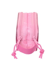 Trousse Fourre-Tout Double Barbie Girl Rose 21 x 8 x 6 cm 2