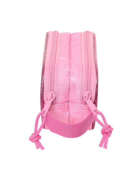 Trousse Fourre-Tout Double Barbie Girl Rose 21 x 8 x 6 cm