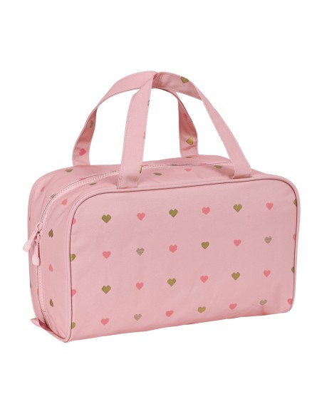 Trousse de Toilette Glow Lab Hearts Rose 31 x 14 x 19 cm