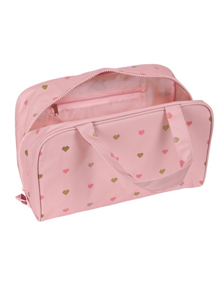 Trousse de Toilette Glow Lab Hearts Rose 31 x 14 x 19 cm