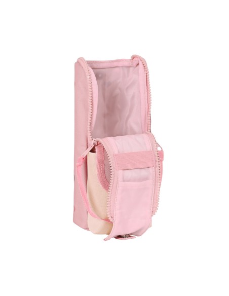 Trousse d'écolier Glow Lab Hearts Rose (6 x 21 x 6 cm)