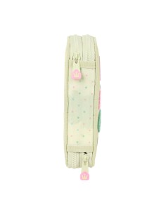 Trousse Scolaire avec Accessoires Glow Lab Magic flow Beige 12.5 x 19.5 x 4 cm (28 Pièces) 2