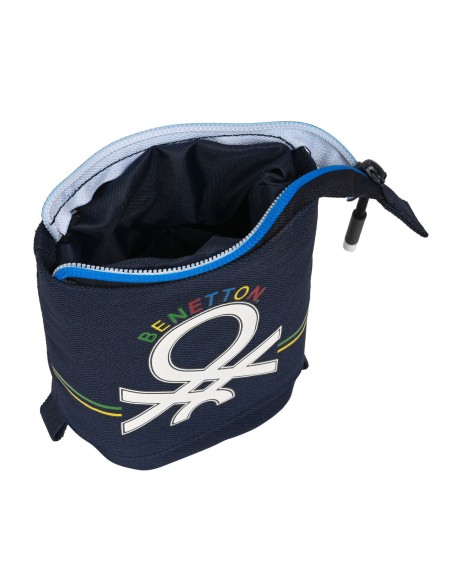 Trousse Gobelet Benetton Sixties Blue marine (8 x 19 x 6 cm)