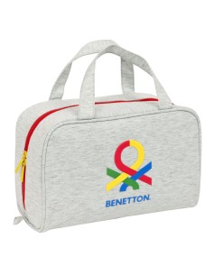 Trousse de Toilette Benetton Pop Gris 31 x 14 x 19 cm