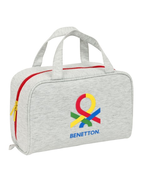 Trousse de Toilette Benetton Pop Gris 31 x 14 x 19 cm