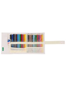 Trousse Scolaire avec Accessoires Benetton Topitos (27 Pièces) (7 x 20 x 7 cm) 2