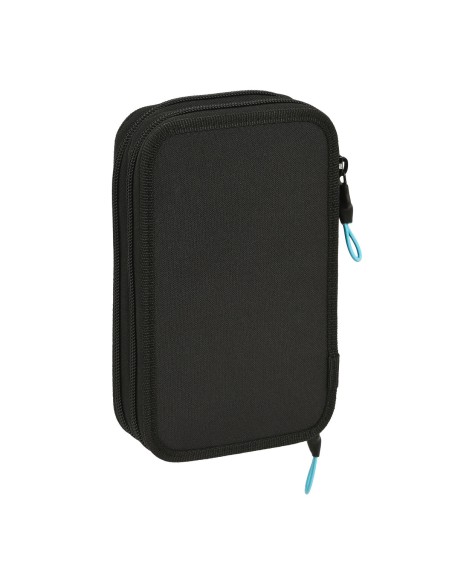 Trousse Scolaire avec Accessoires El Niño Green bali Noir 12.5 x 19.5 x 4 cm (28 Pièces)