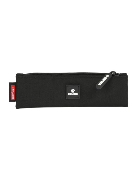 Trousse d'écolier Kelme Jungle Noir Gris Citron (20 x 6 x 1 cm)