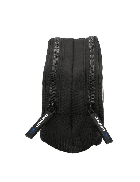 Trousse Fourre-Tout Double Umbro Flash Noir 21 x 8 x 6 cm