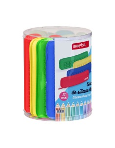 Trousse d'écolier Safta Pop It Multicouleur Étroit (12 Pièces)