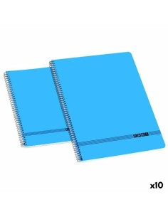 Cahier ENRI 80 Volets Bleu (10 Unités)