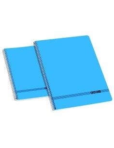 Cahier ENRI 80 Volets Bleu (10 Unités) 2