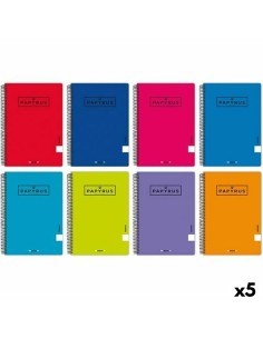 Cahier Papyrus Din A4 80 Volets (5 Unités) (10 Unités)