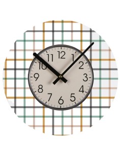 Horloge Murale Versa Peter Bois 4 x 30 x 30 cm 2