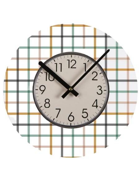 Horloge Murale Versa Peter Bois 4 x 30 x 30 cm