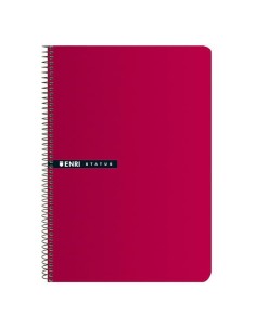 Cahier ENRI Rouge 21,5 x 15,5 cm (5 Unités) 2
