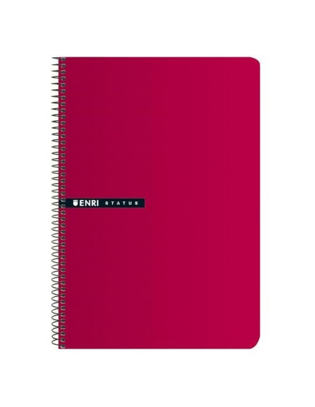 Cahier ENRI Rouge 21,5 x 15,5 cm (5 Unités)