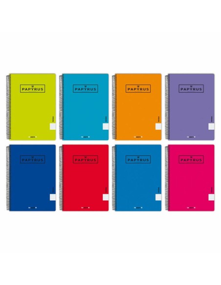Cahier Papyrus 08-Uniclasic quarto 80 Volets (5 Unités)