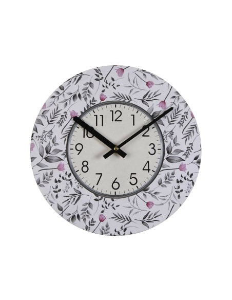 Horloge Murale Versa Caprice Bois 4 x 30 x 30 cm