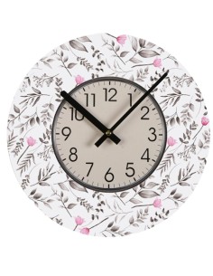 Horloge Murale Versa Caprice Bois 4 x 30 x 30 cm 2