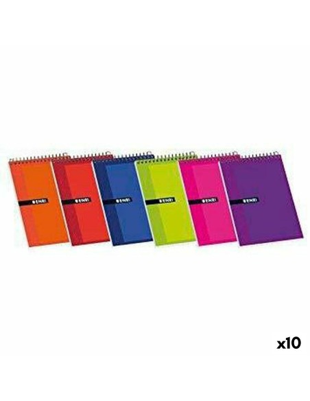 Bloc de Notes ENRI 80 Volets 4 mm (10 Unités)