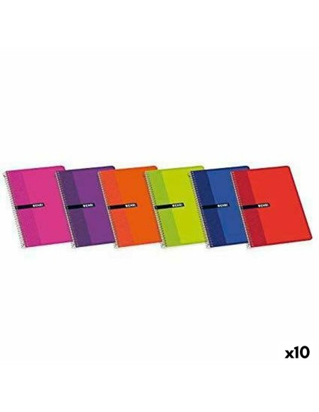 Bloc de Notes ENRI 80 Volets 4 mm (10 Unités)