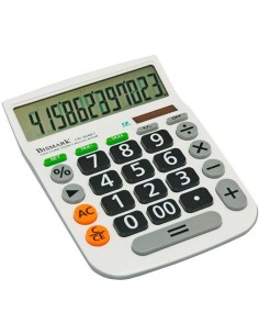 Calculatrice Bismark CD-2648T Blanc