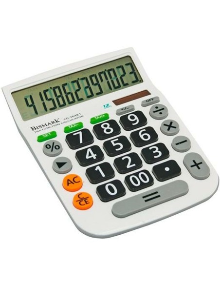 Calculatrice Bismark CD-2648T Blanc