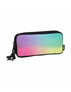 Trousse d'écolier Milan Noir 22 x 11 x 6,5 cm 2
